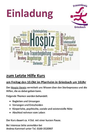 Letzte Hilfe Kurs Kompakt