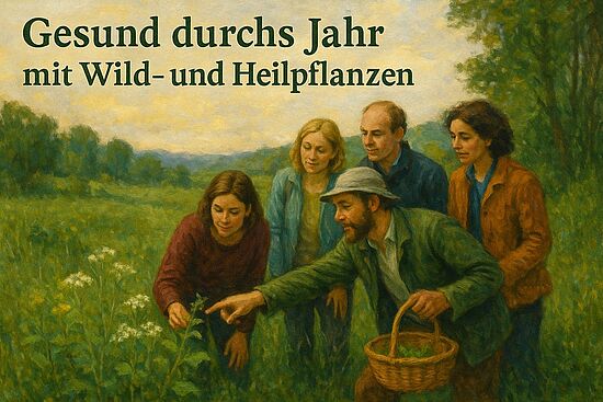 Gesund durchs Jahr mit Wild- und Heilpflanzen
- Monat Juli