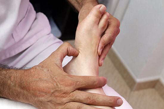 Einführungs- und Aufbaukurse Fußreflexzonenmassage