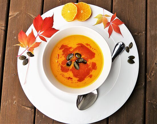 Herbstliche Küche