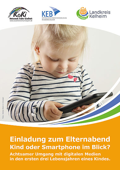Baby oder Smartphone im Blick - Feinfühligkeit im Umgang mit digitalen Medien im Alltag