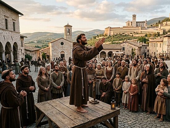 Eine Revolution im Mittelalter - die spirituelle Kraft franziskanischer Frömmigkeit