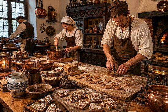 Lebzelten und Pfefferkuchen - Ein kulinarischer Weihnachtsworkshop