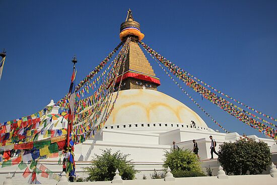 Studienfahrt zum Nepal-Tempel nach Wiesent