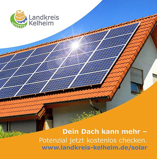 Solarpotential-Kataster für den Landkreis Kelheim