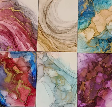 Alcohol Painting