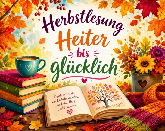 Herbst-Lesung: "Heiter bis glücklich"